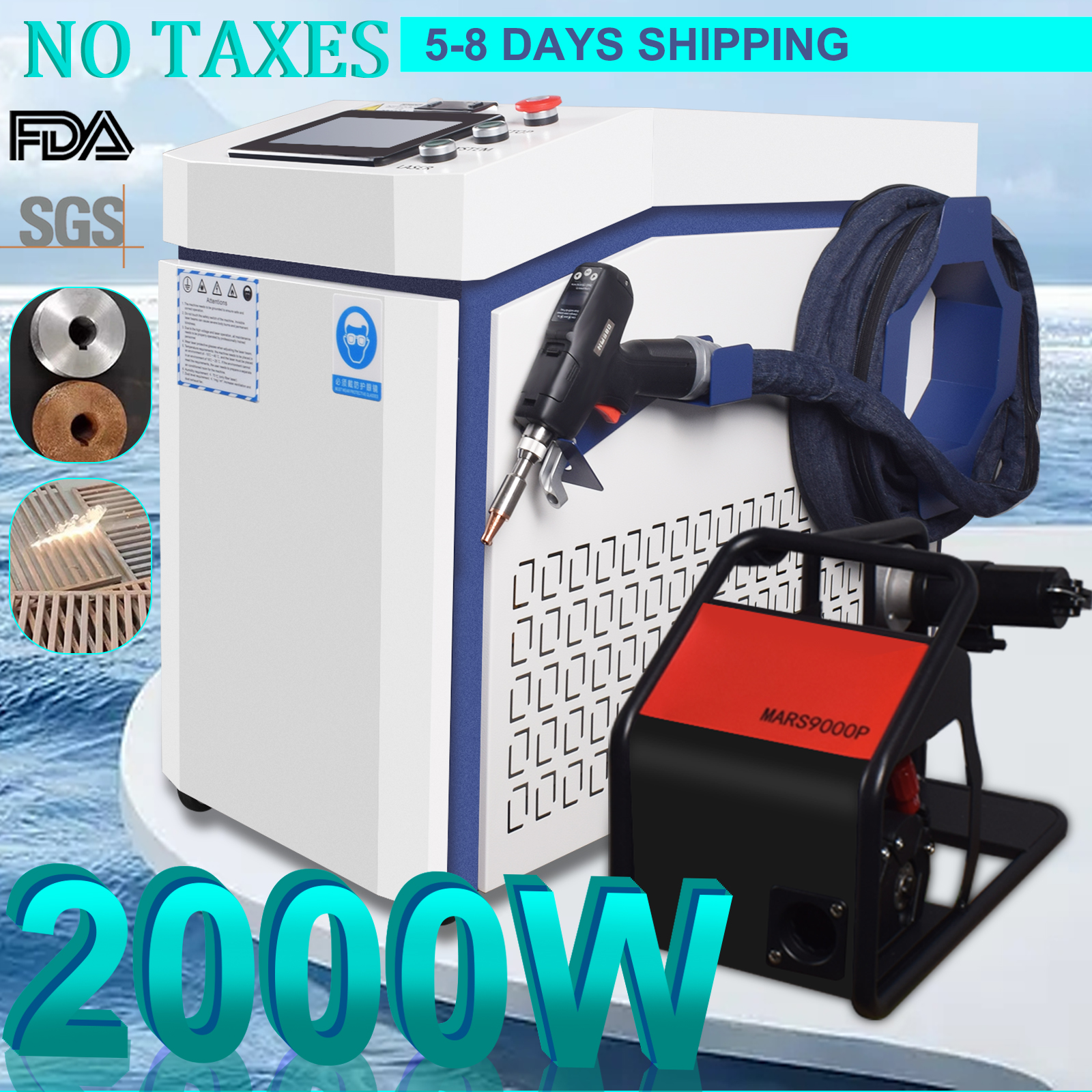 Industrial Laser Etching Machine - 2000W 4 in 1 Laser Welding