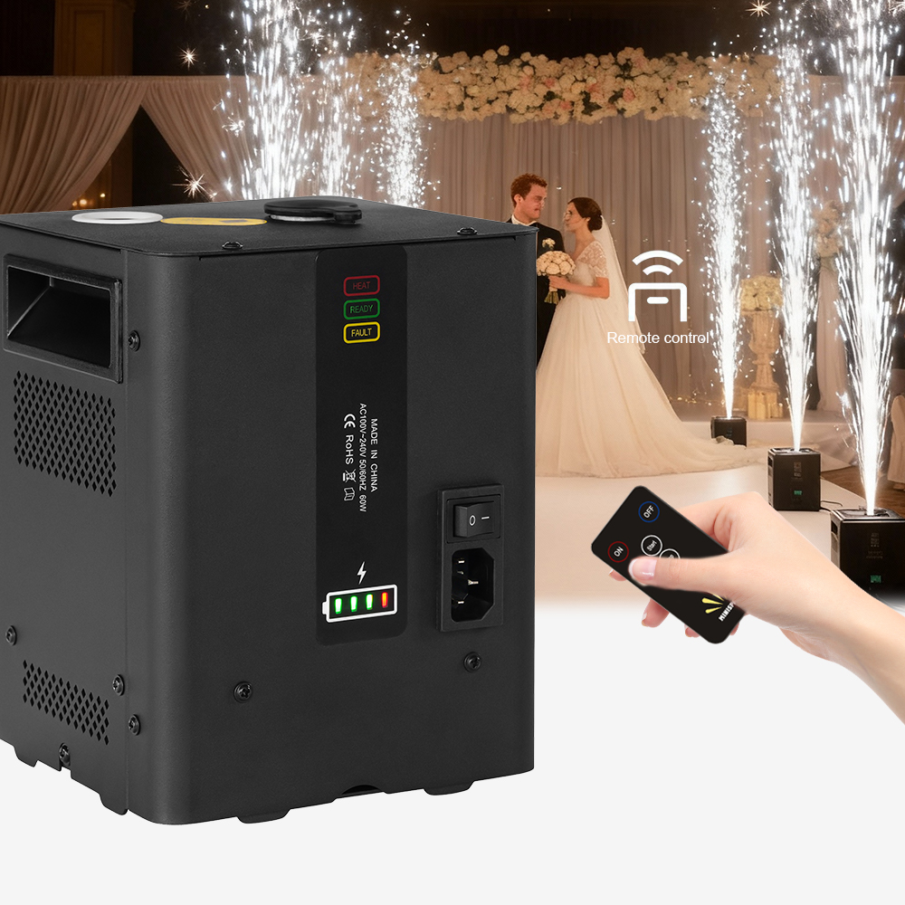 Laser Power Supply 60W - Mini Cold Spark Rechargeable Battery Remote