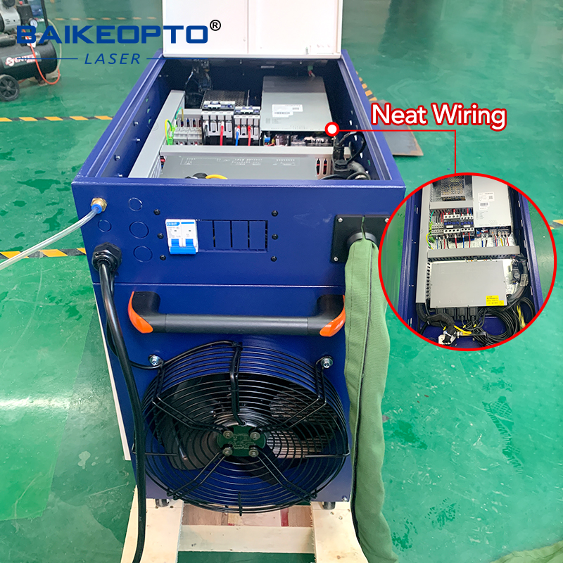 Industrial Laser Cleaning Equipment - Continuous Fiber Laser Cleaning Machine for