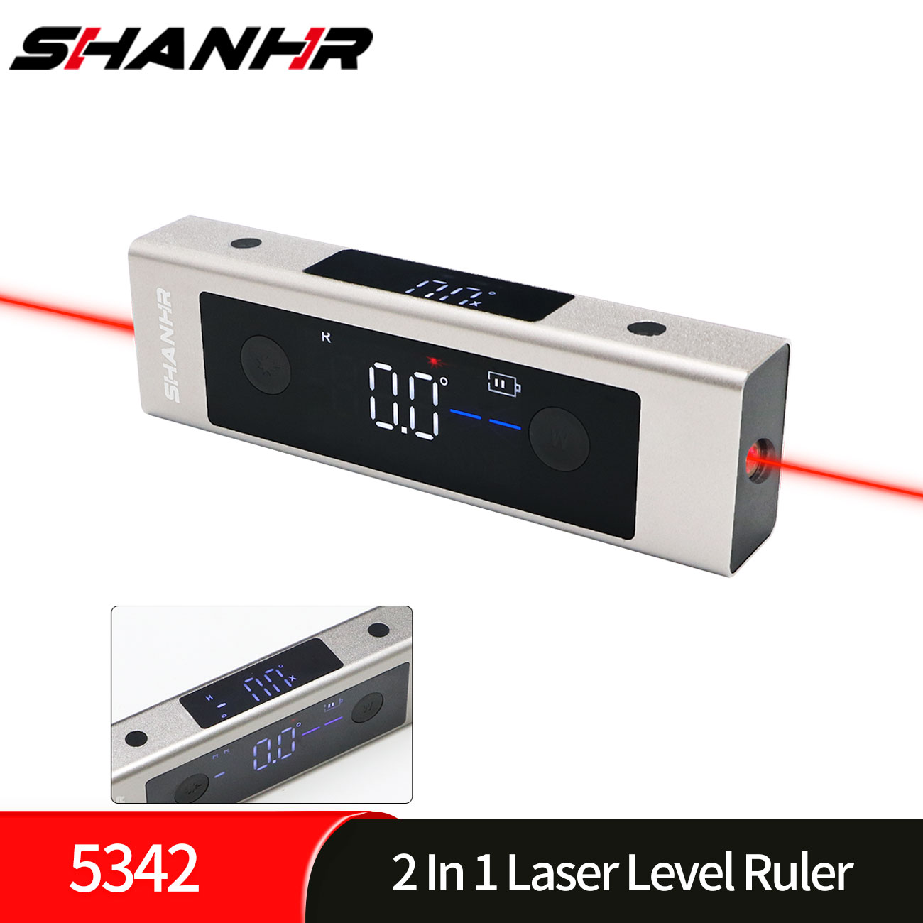 SHANHR 2 In 1 Laser Level Rule – Industrial Laser Alignment recenzja i cena