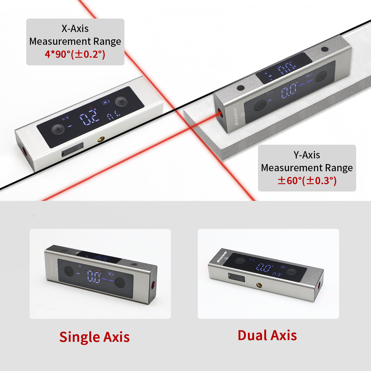 SHANHR 2 In 1 Laser Level Rule – Industrial Laser Alignment recenzja i cena