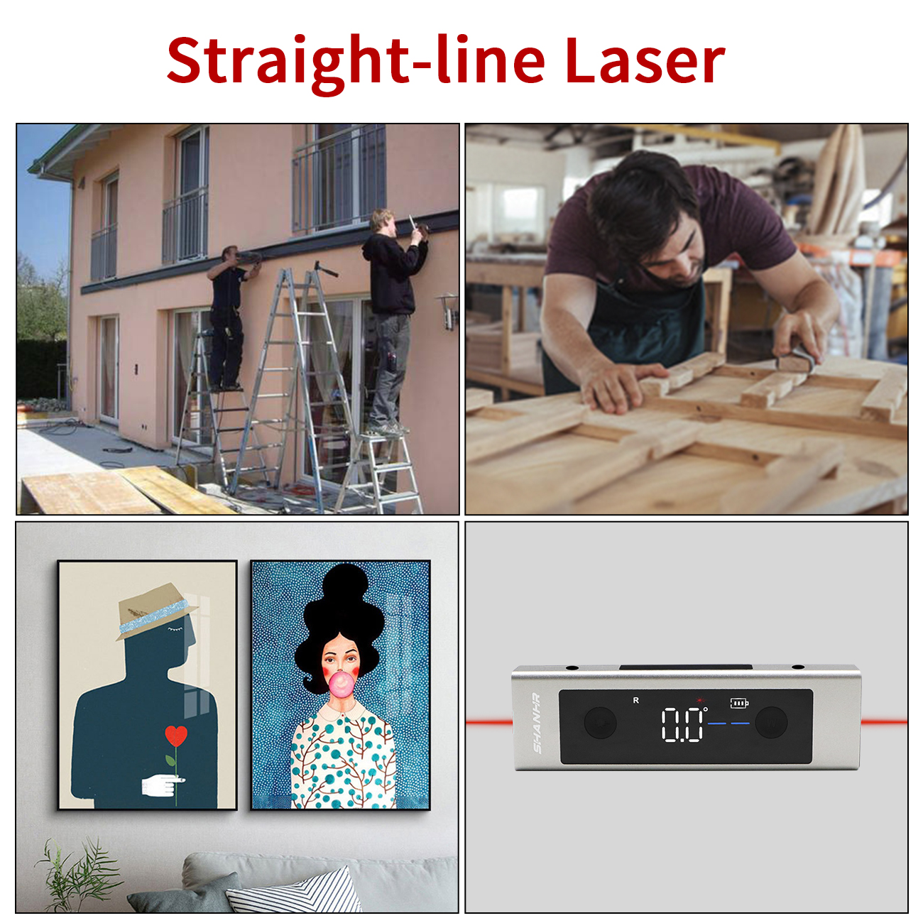 SHANHR 2 In 1 Laser Level Rule – Industrial Laser Alignment recenzja i cena