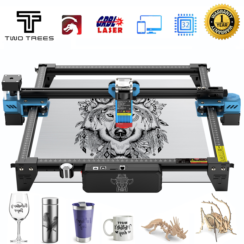 Twotrees Laser Engraving Machi – Industrial Laser Etching Machine recenzja i cena