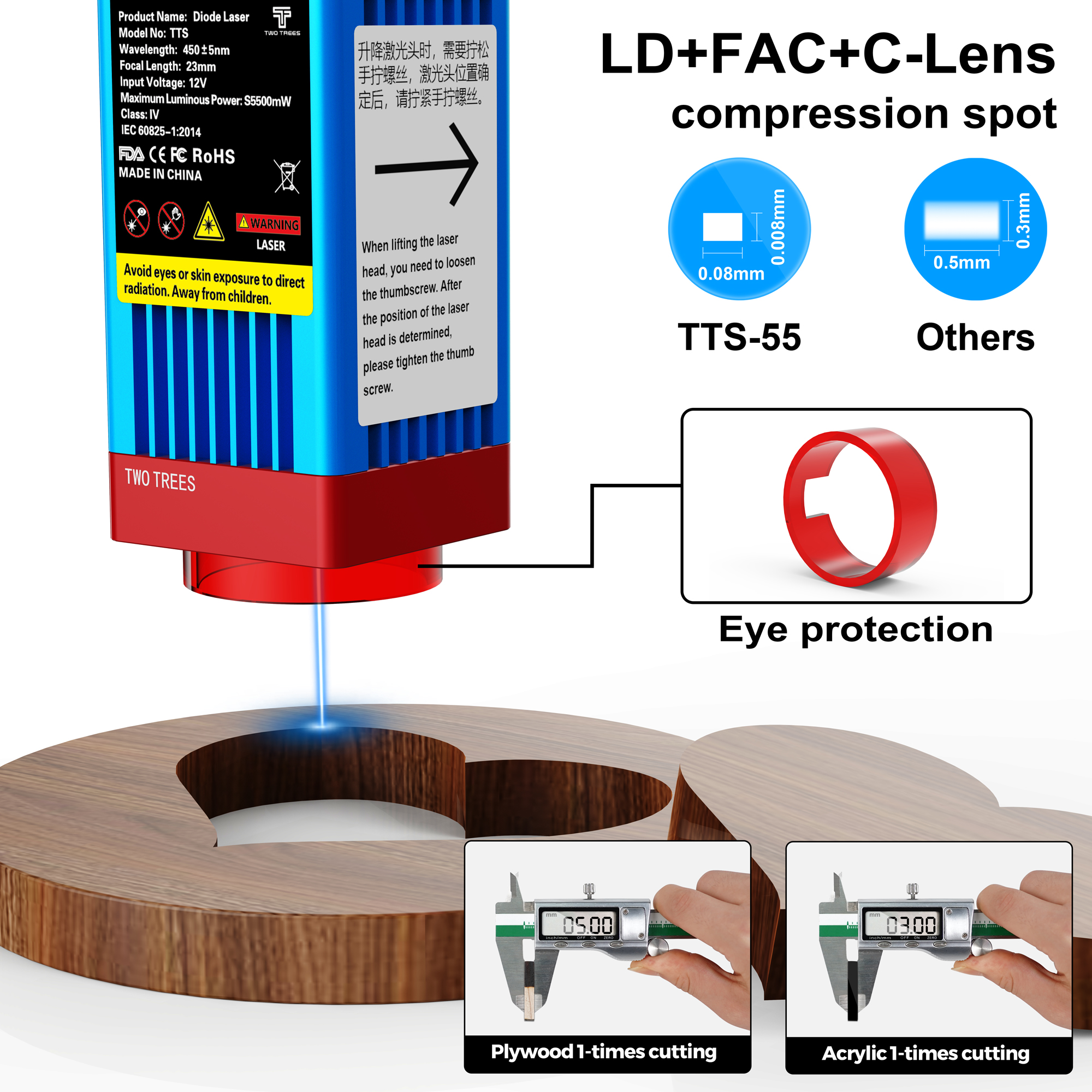 Twotrees Laser Engraving Machi – Industrial Laser Etching Machine recenzja i cena