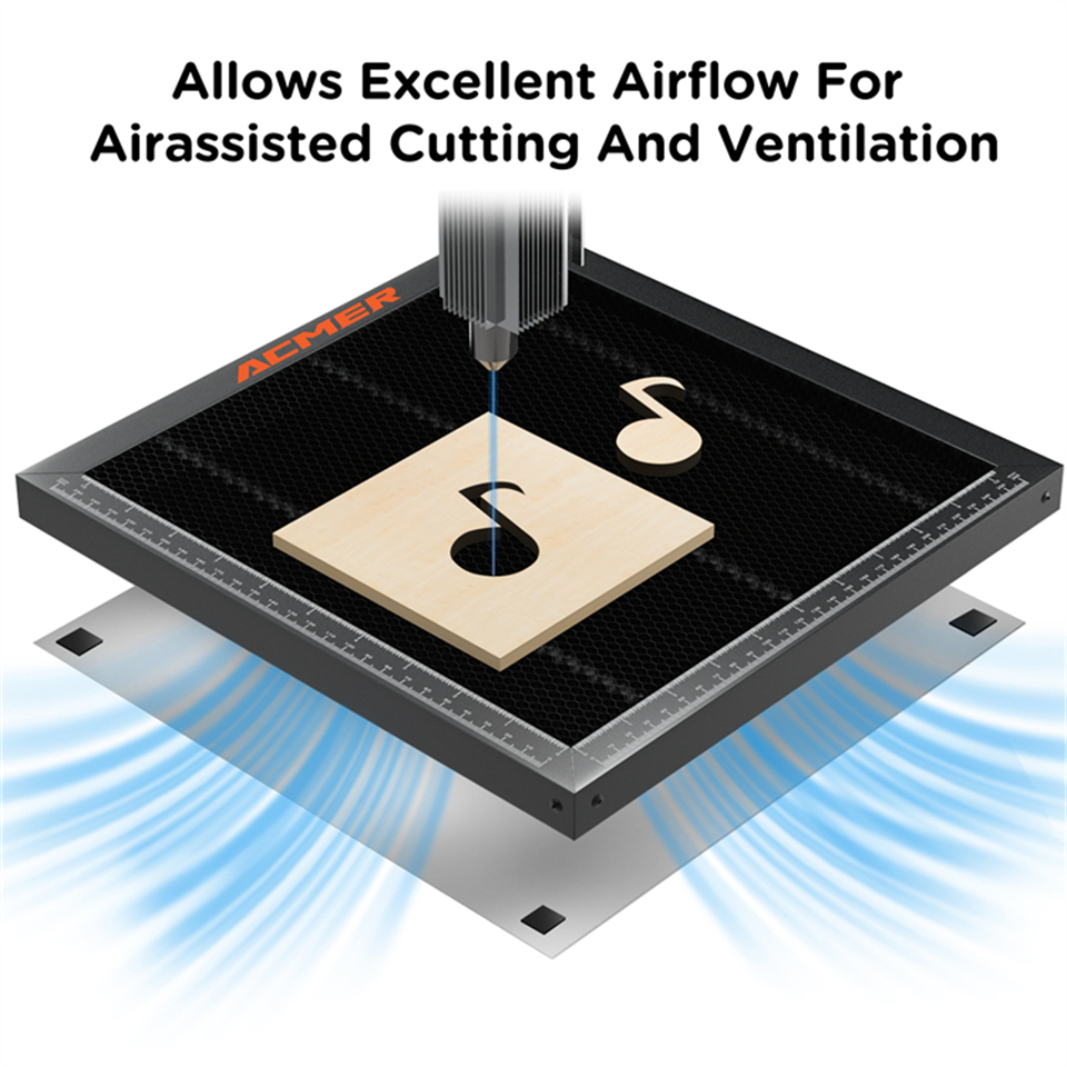 ACMER Honeycomb Panel Laser Wo – Laser Engraving Software recenzja i cena