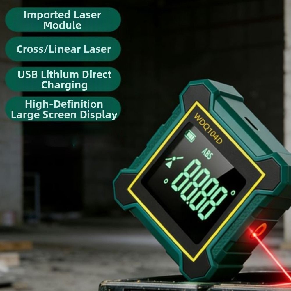4-Side Magnetic Digital Level  – Industrial Laser Alignment recenzja i cena