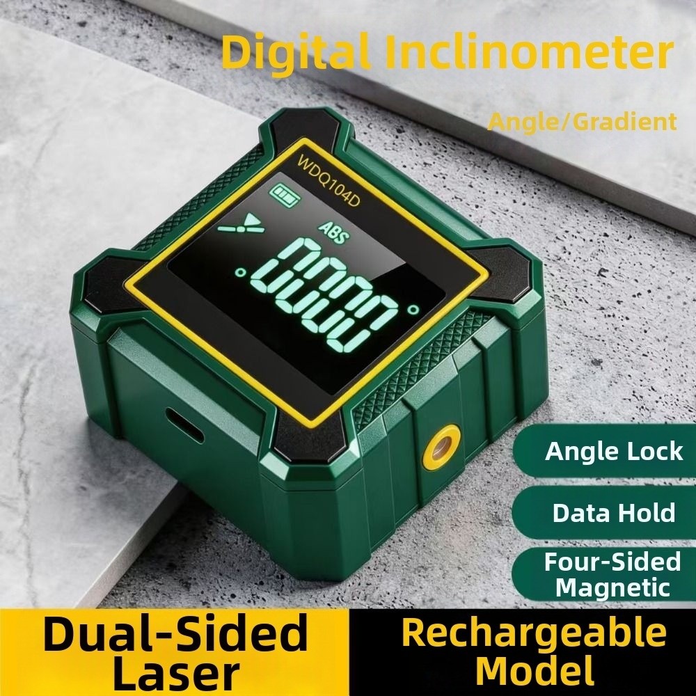 4-Side Magnetic Digital Level  – Industrial Laser Alignment recenzja i cena