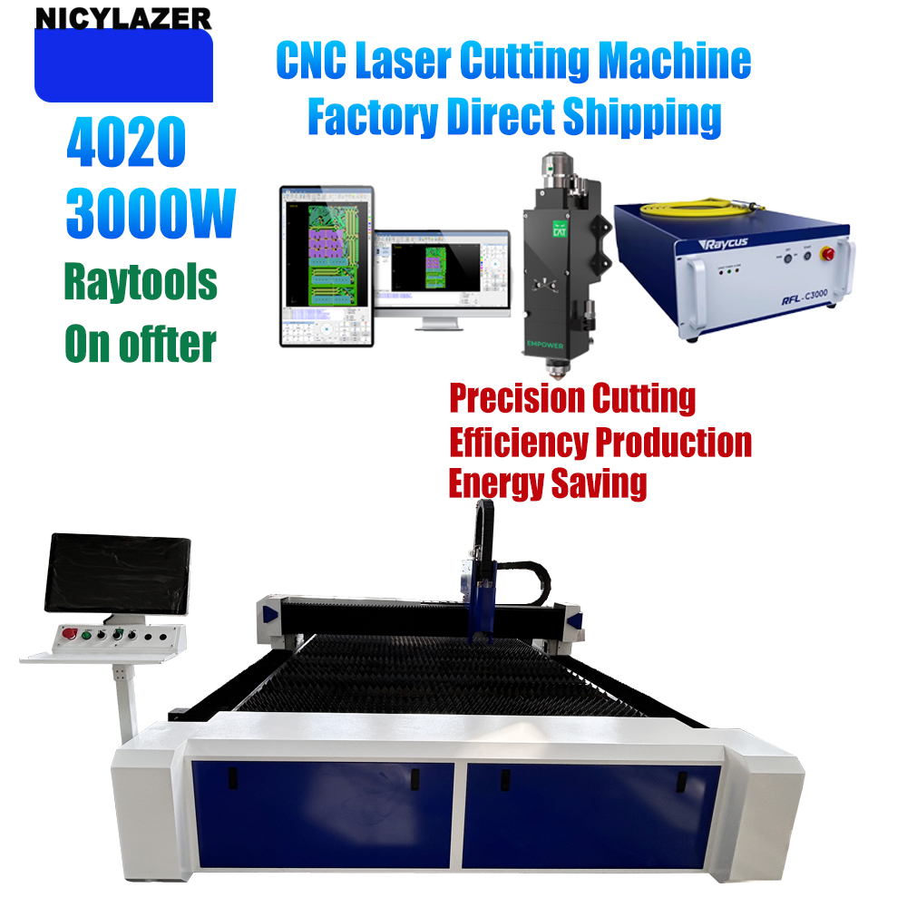 NICYLAZER CNC 3000W 4020 Fiber – Industrial Laser Cutters recenzja i cena