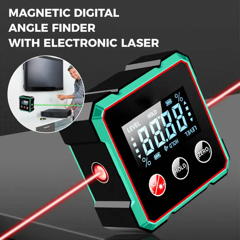 Magnetic Digital Angle Finder  – Industrial Laser Alignment recenzja i cena