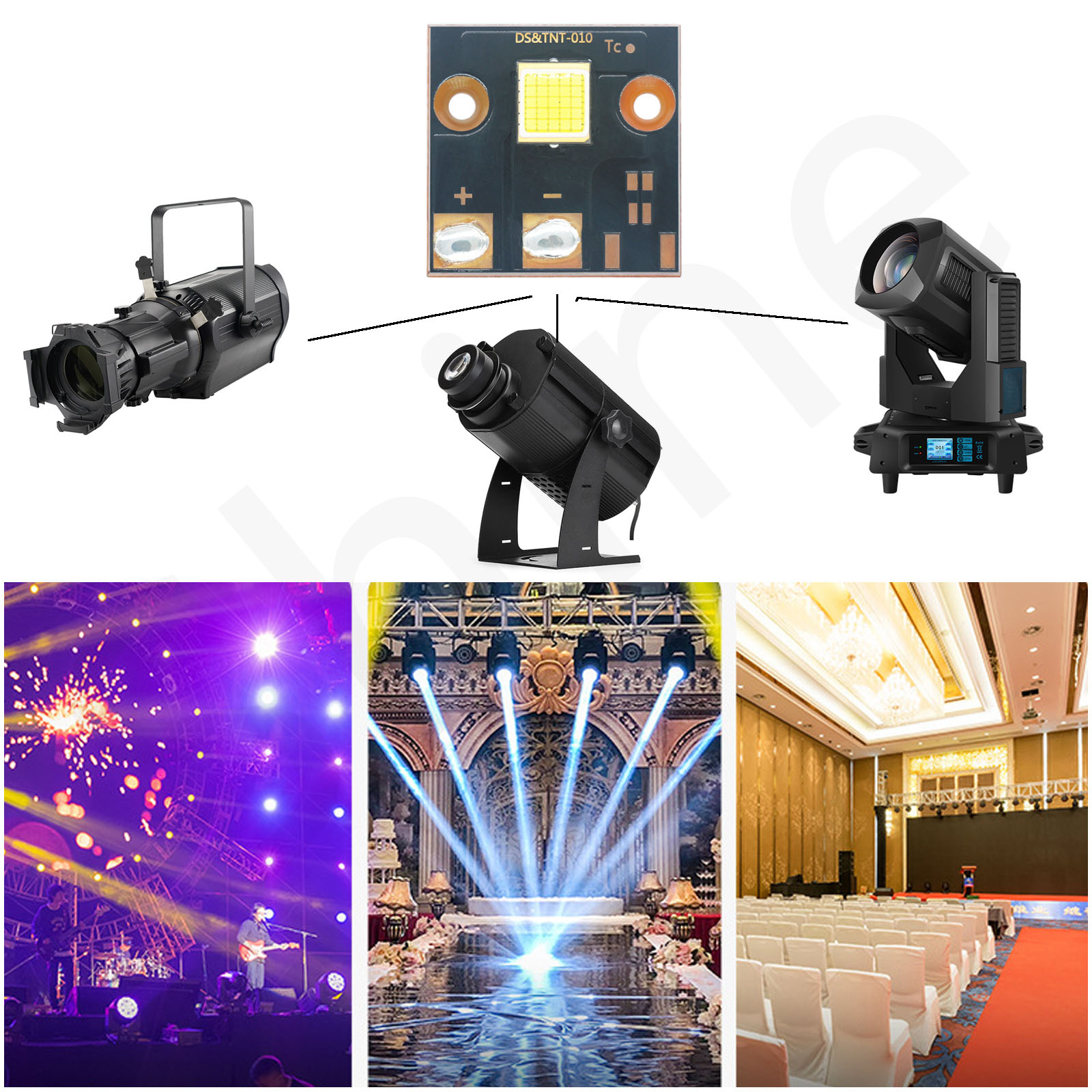 High Power LED Stage Light Chi – Laser Power Supply 60W recenzja i cena