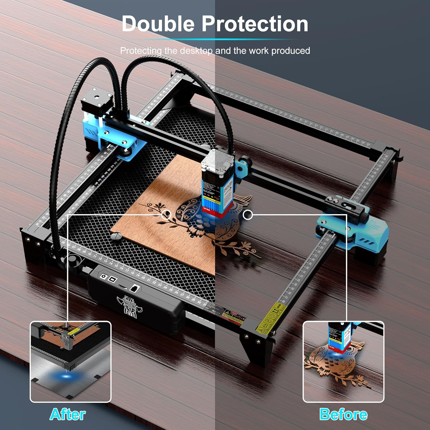 Heavy Duty Honeycomb Metal Tab – Industrial Laser Etching Machine recenzja i cena