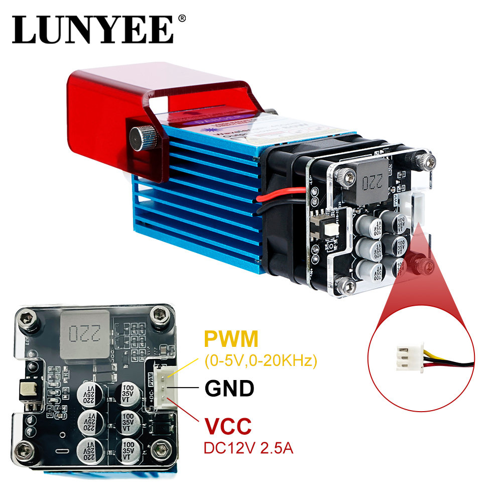 LUNYEE Laser Module 80W 40W Wi – Laser Engraving Software recenzja i cena