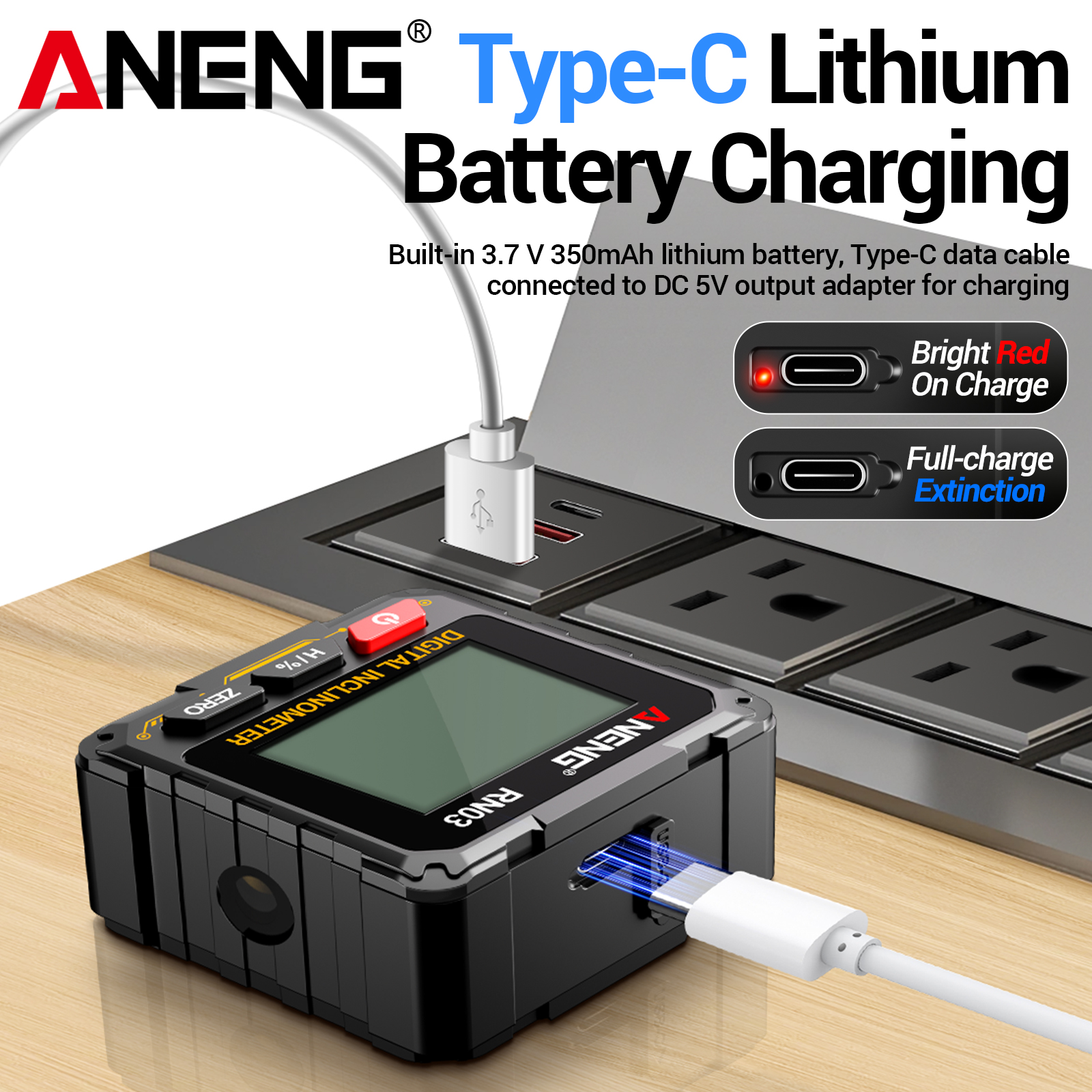 ANENG RN03  Inclinometer 0.05° – Industrial Laser Alignment recenzja i cena