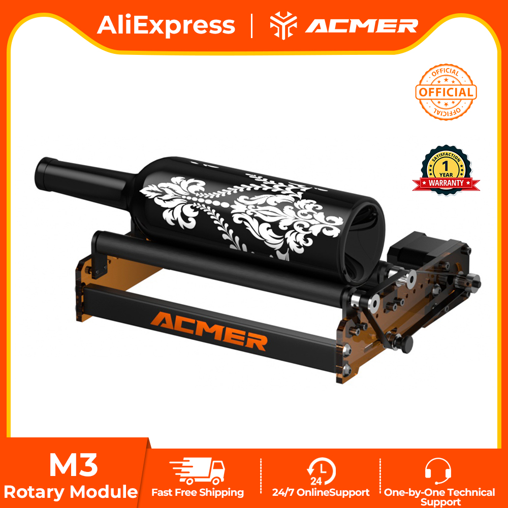ACMER M3 Laser Rotary Roller 3 – Laser Engraving Software recenzja i cena