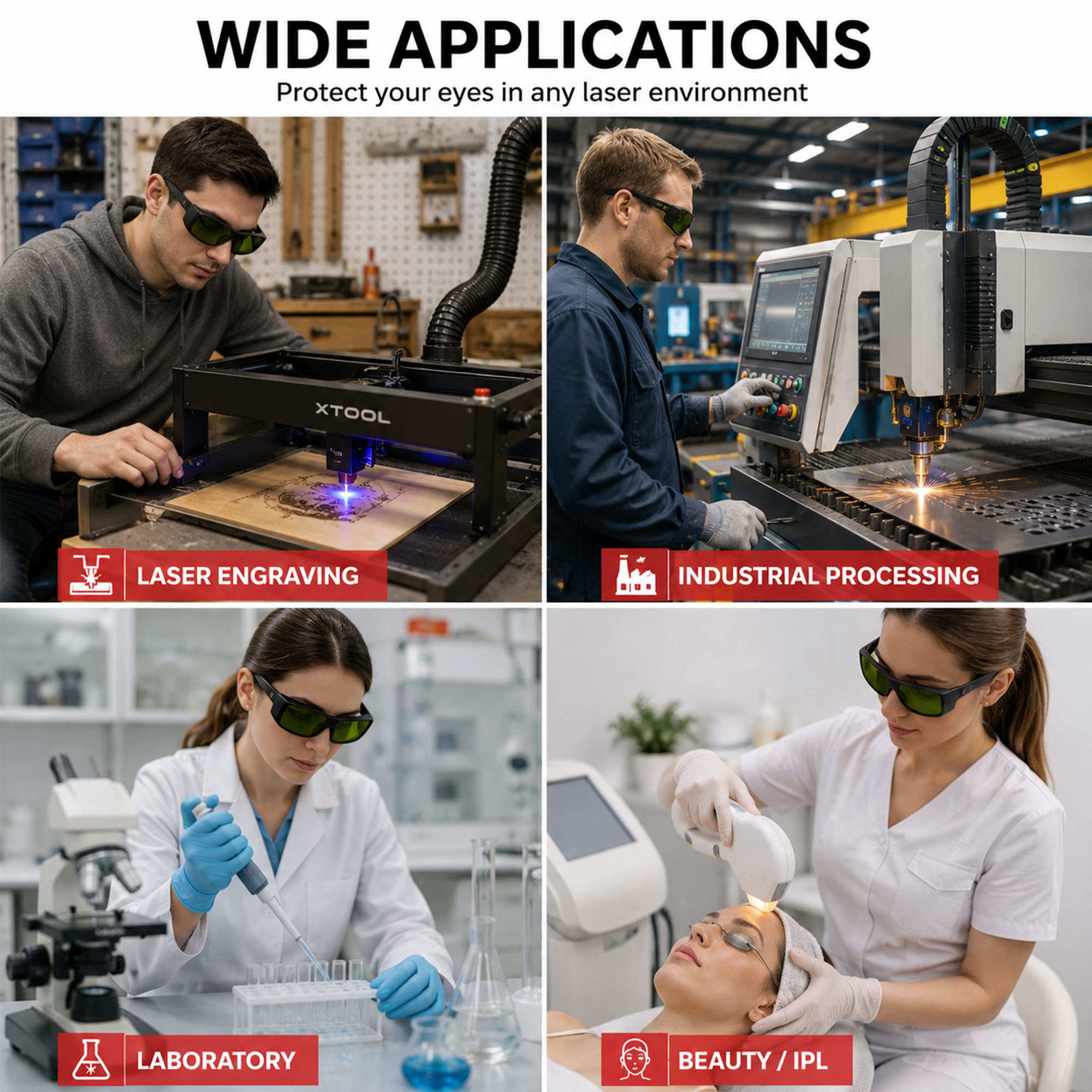 Laser Safety Glasses OD5+ Prof – Industrial Uv Laser recenzja i cena