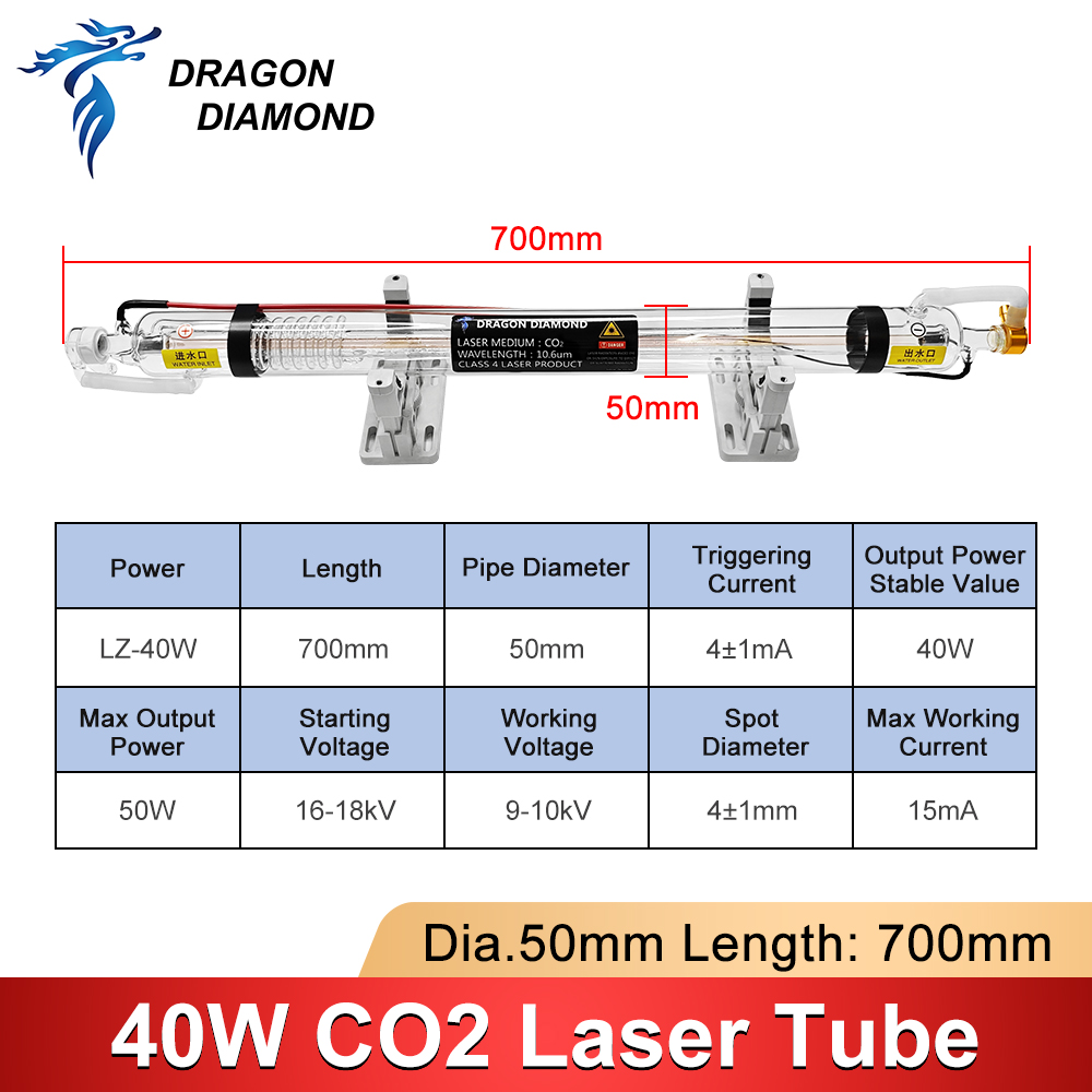 K40 Series 40W Co2 Metal Head  – Industrial Laser Etching Machine recenzja i cena