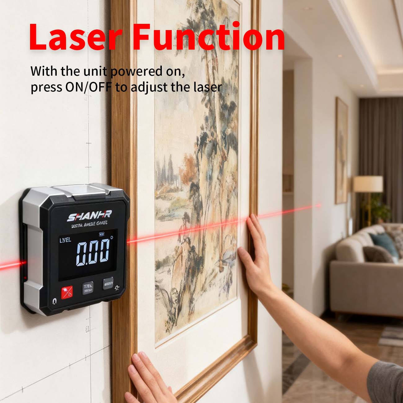 SHANHR Electronic Protractor 4 – Industrial Laser Alignment recenzja i cena