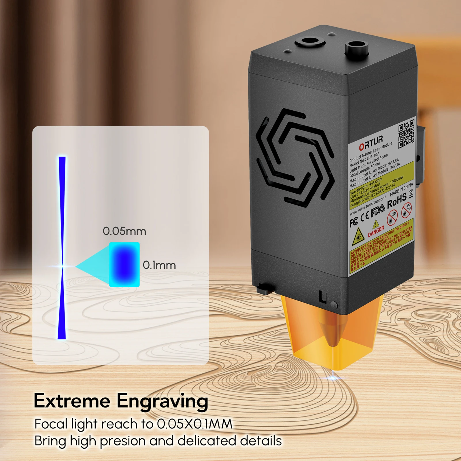 ORTUR LU2-10A 10W High Precisi – Laser Engraving Software recenzja i cena