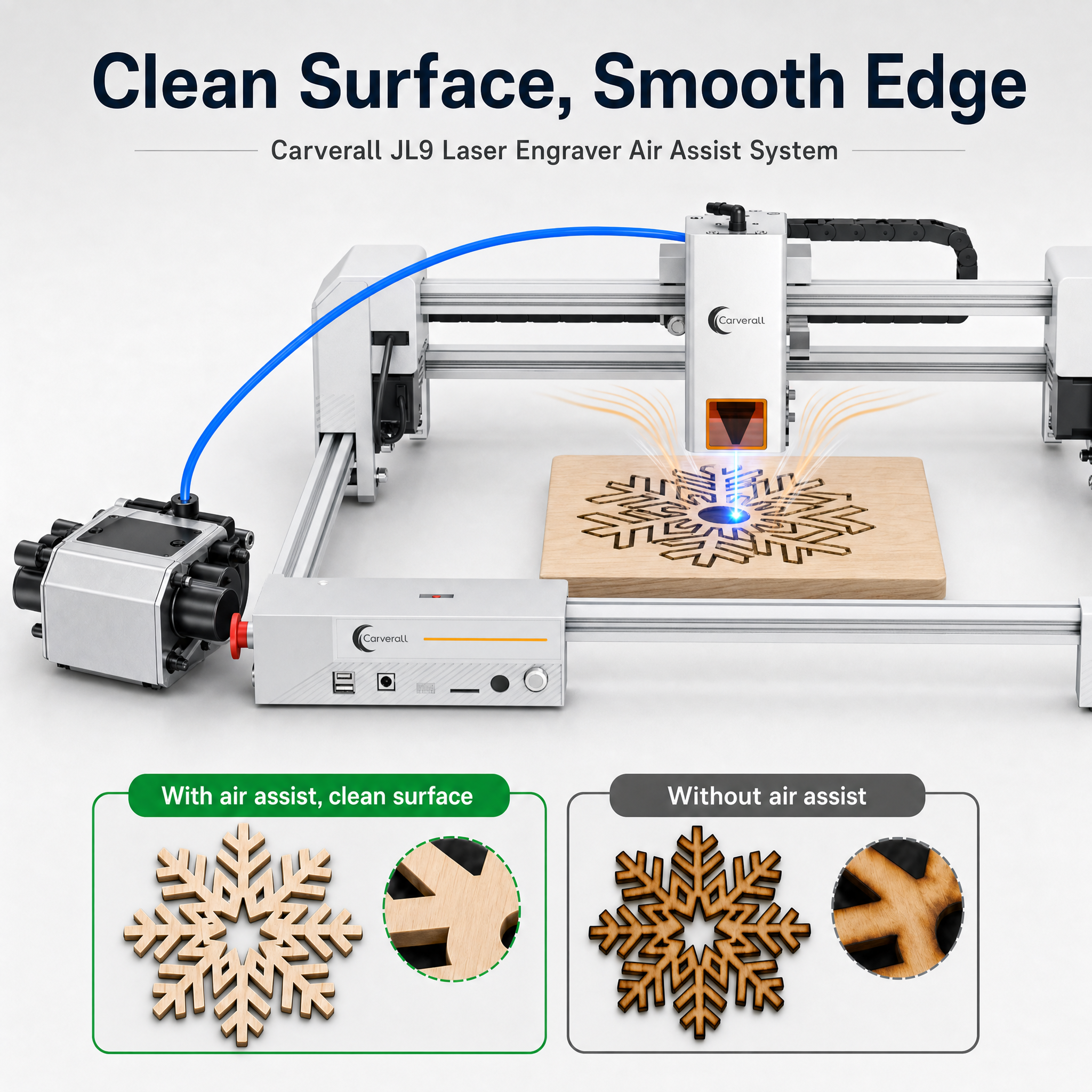 Carverall JL9 20W Laser Engrav – Laser Engraving Software recenzja i cena