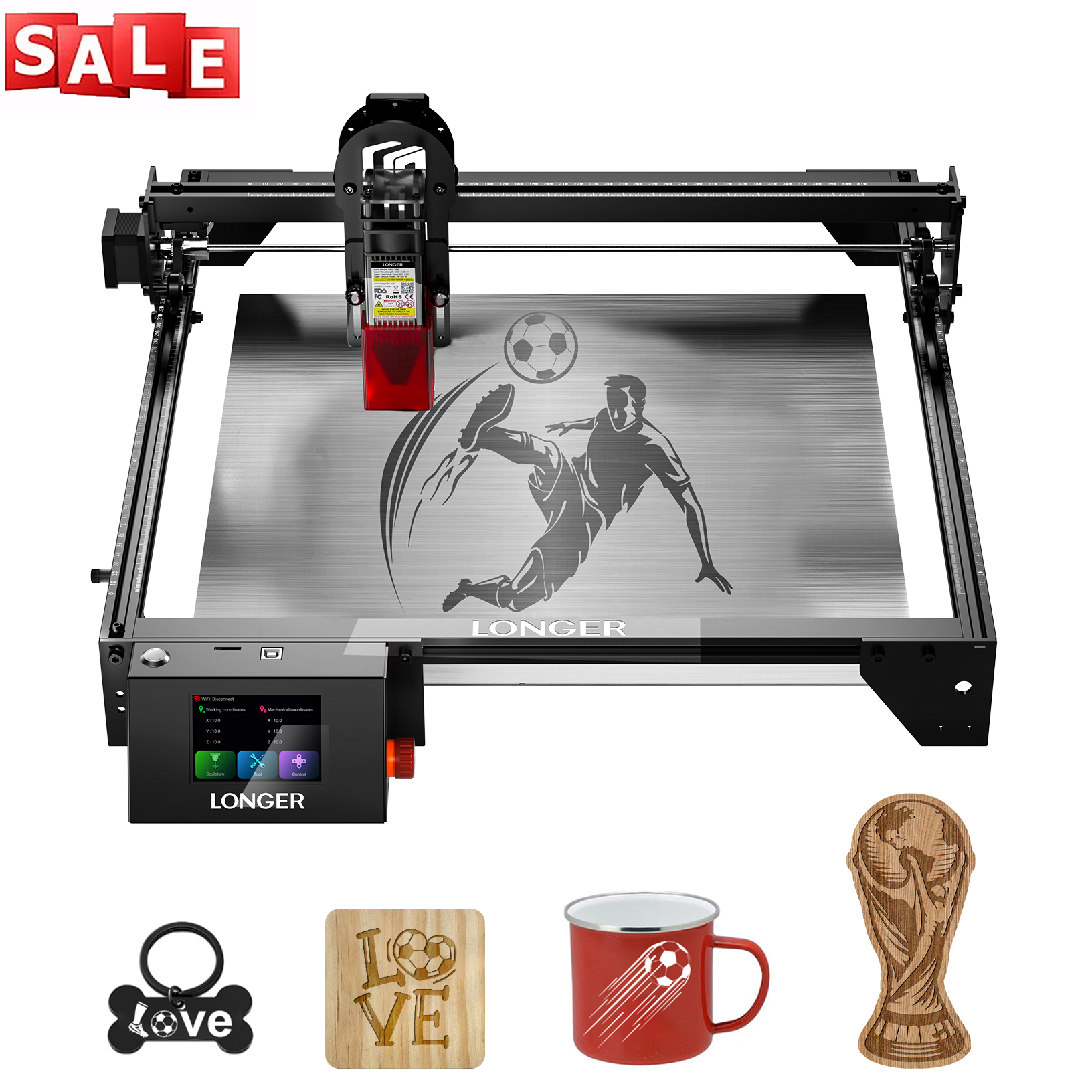 LONGER Smart Laser Cutter & En – Industrial Laser Etching Machine recenzja i cena