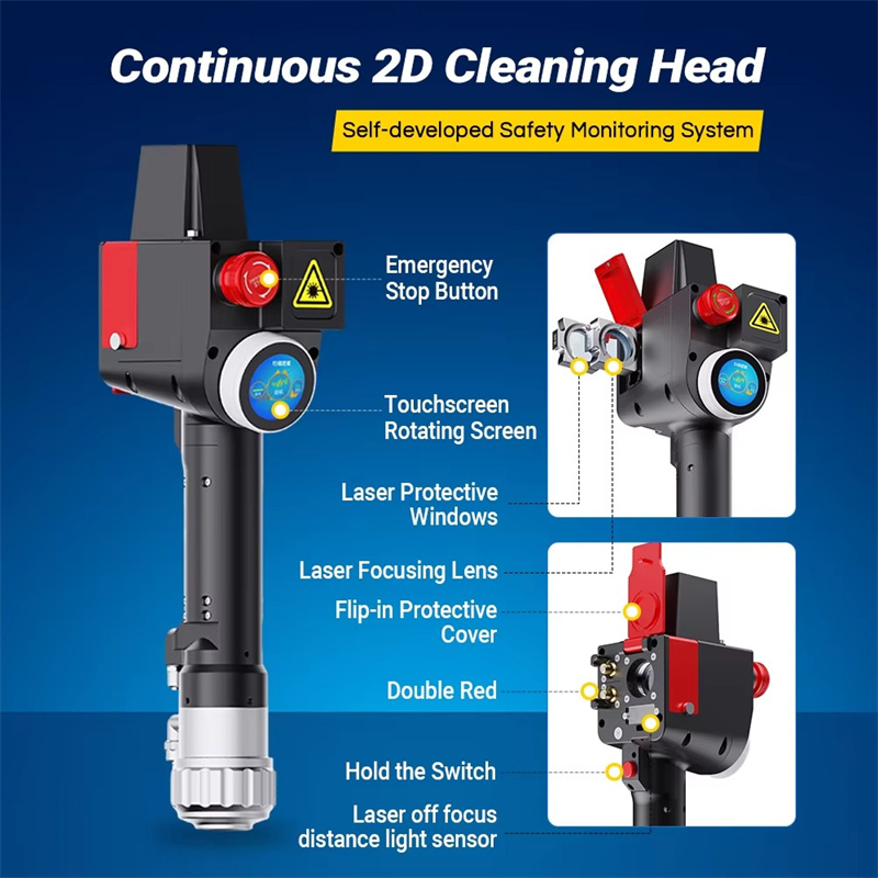 Industrial-Grade 300W Pulse La – Industrial Laser Cleaning Equipment recenzja i cena