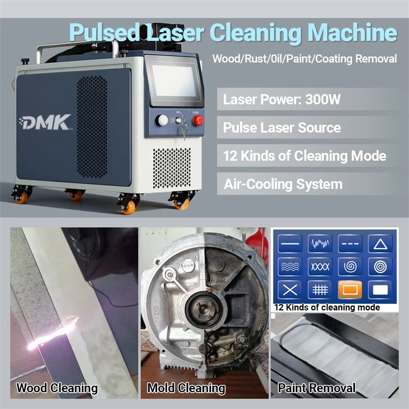 Industrial-Grade 300W Pulse La – Industrial Laser Cleaning Equipment recenzja i cena