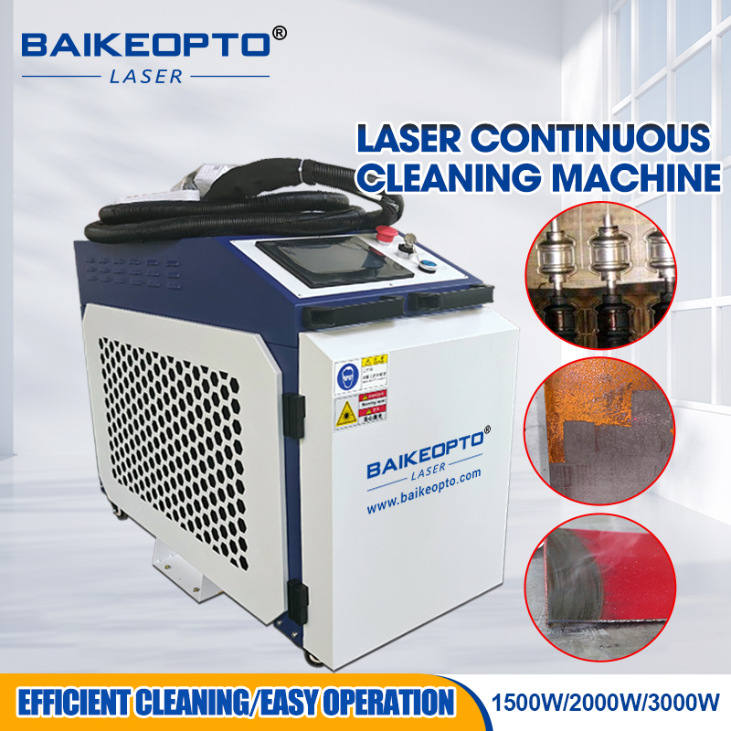 Continuous Fiber Laser Cleanin – Industrial Laser Cleaning Equipment recenzja i cena